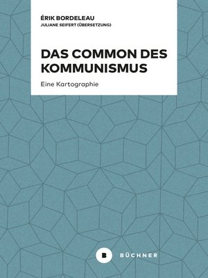 cover image of Das Common des Kommunismus